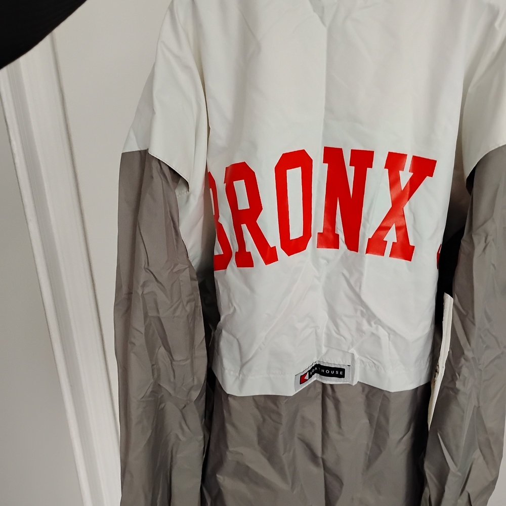 Bronx White and Gray Jacket